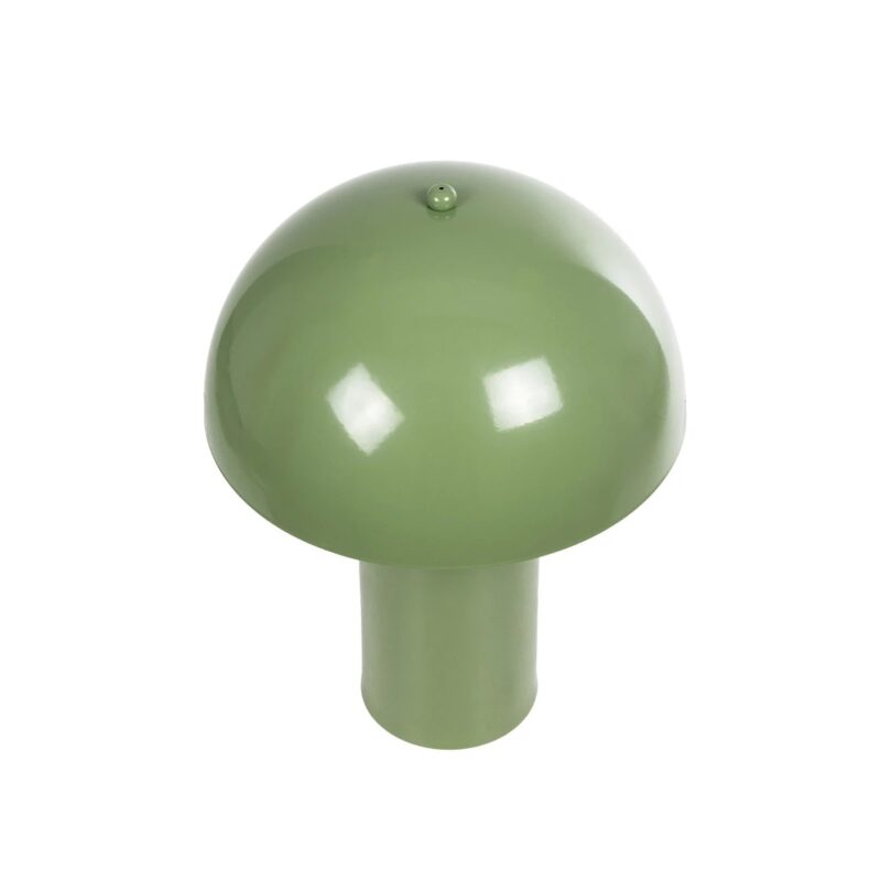 GLOBOSTAR® GASCO 204-0147 Μοντέρνο Επιτραπέζιο Φωτιστικό Πορτατίφ με Ντουί 1 x E27 AC 220-240V IP20 – Πράσινο – Μ26 x Π26 x Υ35cm