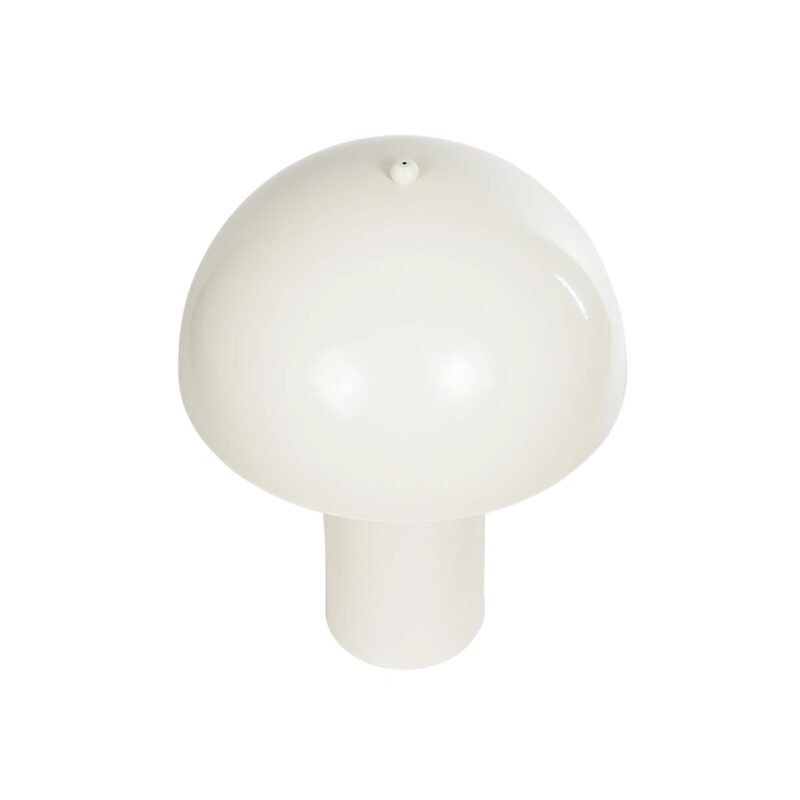 GLOBOSTAR® GASCO 204-0149 Μοντέρνο Επιτραπέζιο Φωτιστικό Πορτατίφ με Ντουί 1 x E27 AC 220-240V IP20 – Μπεζ – Μ26 x Π26 x Υ35cm