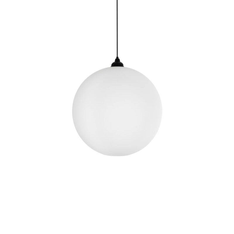 GLOBOSTAR® GABIA 206-0002 Μοντέρνο Κρεμαστό Φωτιστικό Οροφής με Ντουί 1 x E27 AC 220-240V IP20 – Λευκό – Μ40 x Π40 x Υ42cm