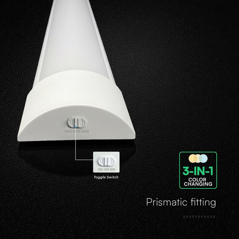 LED Grill Fitting 20W 2400 lm 3in1 CCT – 60cm – V-TAC 24218VT