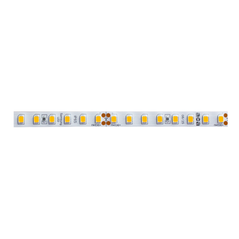 LED Ταινία 7.7W ACA Samsung Chip Dimmable 24V 1280lm/m  Θερμό Λευκό 3000K 8mm 5Μέτρα HEAT SHRINK IP65 Αδιάβροχη 5yrs Wty – 24778030PCHS