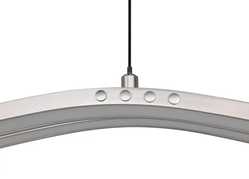 Trio Lighting – 332810307 SPIDER Κρεμαστό Φωτιστικό Ράγα LED 46W 5350lm Dimmable CCT Νίκελ Ματ με Τηλεχειριστήριο