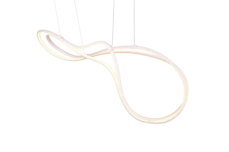 Trio Lighting NALA – 344310131 Κρεμαστό Φωτιστικό Ράγα LED 57W 6800lm Step Dimmable CCT Λευκό Ματ