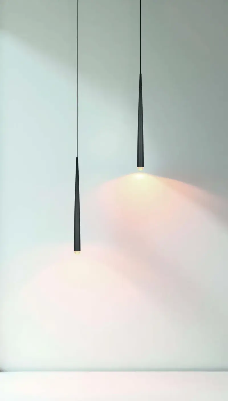 Trio Lighting CALA – 354810132 Κρεμαστό Φωτιστικό Spot LED 5.5W 550lm Step Dimmable CCT Μαύρο Ματ