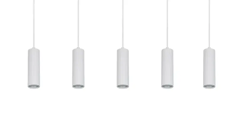 Κρεμαστό Φωτιστικό Ράγα Trio Lighting SOKA με 5xGU10 Λευκά Σποτ – 367700531