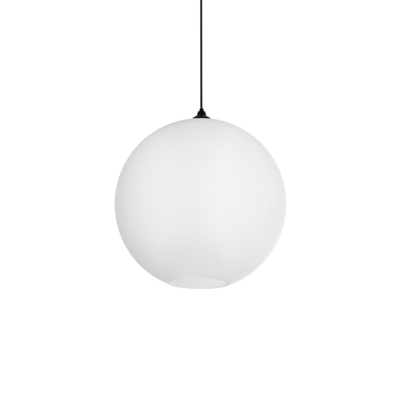 GLOBOSTAR® GABIA 206-0002 Μοντέρνο Κρεμαστό Φωτιστικό Οροφής με Ντουί 1 x E27 AC 220-240V IP20 – Λευκό – Μ40 x Π40 x Υ42cm