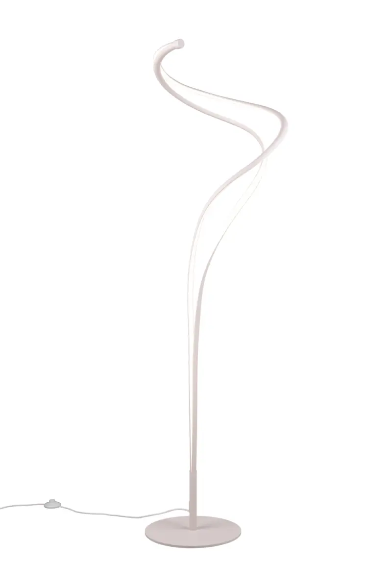 Φωτιστικό Δαπέδου Trio Lighting Λευκό LED 46W CCT 5500lm με Dimmer – 444310131