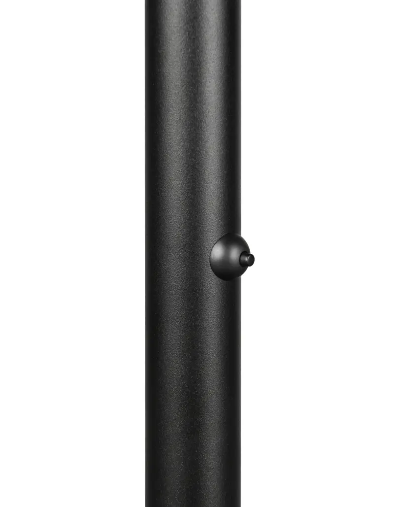 Trio Lighting Φωτιστικό Δαπέδου LED FIORE 10W Dimmable 1200lm CCT Μαύρο Ματ & Μαύρο Μάρμαρο – 454610132