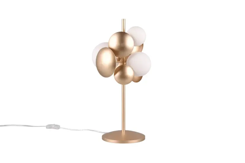 Trio Lighting Bubble 517400379 – Διακοσμητικό Επιτραπέζιο Φωτιστικό 3 x G9 Χρυσό