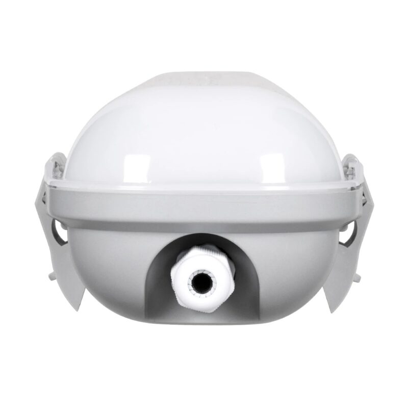 GLOBOSTAR® EMERGANO 60180 120cm Γραμμικό Βιομηχανικό Φωτιστικό Tri-Proof Τεχνολογίας Emergency με Ενσωματωμένη Μπαταρία Li-Ion 3.7V 5000mAH & Αυτονομία 3 Ώρες LED 48W 6240lm 120° AC 220-240V Αδιάβροχο IP65 Ψυχρό Λευκό 6000K – LUMILEDs SMD Chip & TÜV SÜD Driver – Γκρι με Γαλακτερό Κάλυμμα Πλαστικό PC – Μ120 x Π10.5 x Υ8cm – 5 Χρόνια Εγγύση