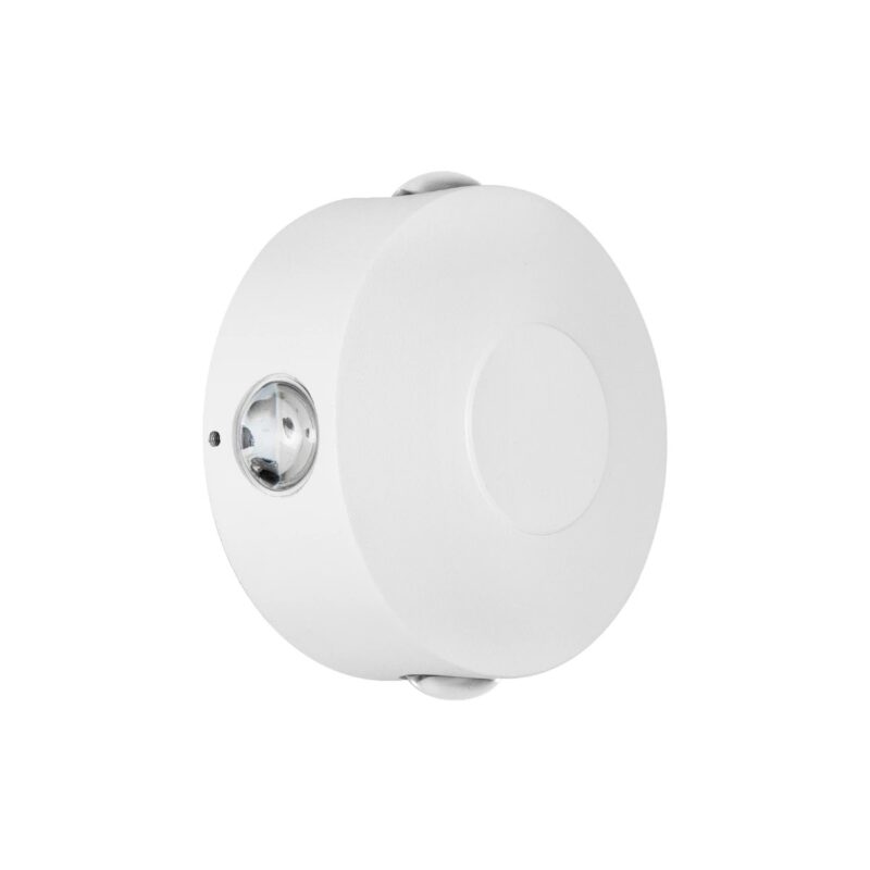 kelvo® ARKOS KLV-101-0109 Φωτιστικό Τοίχου / Απλίκα LED 8W 840lm 15° AC 220-240V Αδιάβροχο IP65 Θερμό Λευκό 2700K – CREE SMD Chip & TÜV SÜD Driver – Λευκό Ματ – Μ13 x Π5.5 x Υ13cm – 5 Χρόνια Εγγύηση