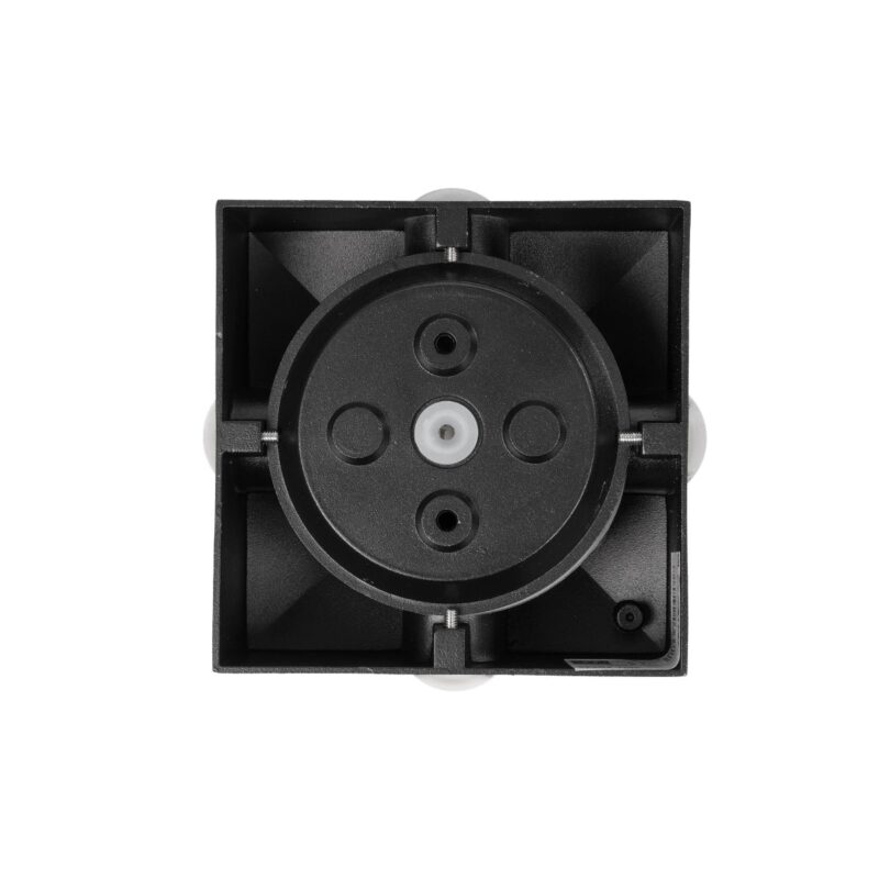 kelvo® ARKOS KLV-101-0110 Φωτιστικό Τοίχου / Απλίκα LED 8W 840lm 15° AC 220-240V Αδιάβροχο IP65 Θερμό Λευκό 2700K – CREE SMD Chip & TÜV SÜD Driver – Μαύρο Ματ – Μ14 x Π5.5 x Υ14cm – 5 Χρόνια Εγγύηση