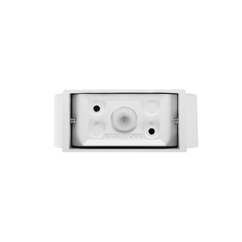 kelvo® AURA KLV-101-0115 Φωτιστικό Τοίχου / Απλίκα LED 7W 875lm 45° AC 220-240V Αδιάβροχο IP65 Θερμό Λευκό 2700K – Bridgelux COB Chip & TÜV SÜD Driver – Λευκό Ματ – Μ15 x Π13 x Υ4.5cm – 5 Χρόνια Εγγύηση