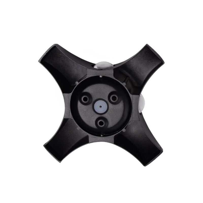 GLOBOSTAR® SPARK 60683 Μοντέρνο Φωτιστικό Τοίχου – Απλίκα LED 8W 1000lm 30° AC 220-240V Αδιάβροχο IP65 Θερμό Λευκό 2700K – CREE XPE Chip & TÜV SÜD Driver – Μαύρο Ματ – Μ14.5 x Π5 x Υ14.5cm – 5 Χρόνια Εγγύηση