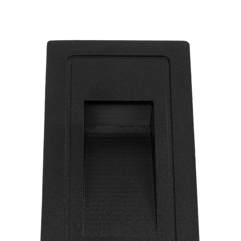 kelvo® STEPART KLV-101-0089 Χωνευτό Φωτιστικό Σκαλοπατιού / Διαδρόμου LED 3W 375lm 45° AC 220-240V Αδιάβροχο IP65 Θερμό Λευκό 2700K – Lumileds SMD Chip & TÜV SÜD Driver – Μαύρο Ματ – Μ6 x Π5.5 x Υ10cm / Q5 x 9.6cm – 5 Χρόνια Εγγύηση