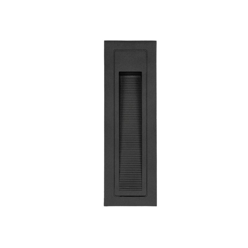 kelvo® STEPART KLV-101-0092 Χωνευτό Φωτιστικό Σκαλοπατιού / Διαδρόμου LED 3W 375lm 45° AC 220-240V Αδιάβροχο IP65 Θερμό Λευκό 2700K – Lumileds SMD Chip & TÜV SÜD Driver – Μαύρο Ματ – Μ6.5 x Π6.5 x Υ21cm / Q5.4 x 18.9cm – 5 Χρόνια Εγγύηση