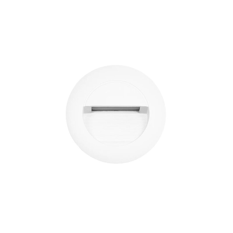 kelvo® STEPART KLV-101-0076 Χωνευτό Φωτιστικό Σκαλοπατιού / Διαδρόμου LED 3W 375lm 45° AC 220-240V Αδιάβροχο IP65 Θερμό Λευκό 2700K – Lumileds SMD Chip & TÜV SÜD Driver – Λευκό Ματ – Μ8.3 x Π4.5 x Υ8.3cm / Q6.6 x 6.6cm – 5 Χρόνια Εγγύηση