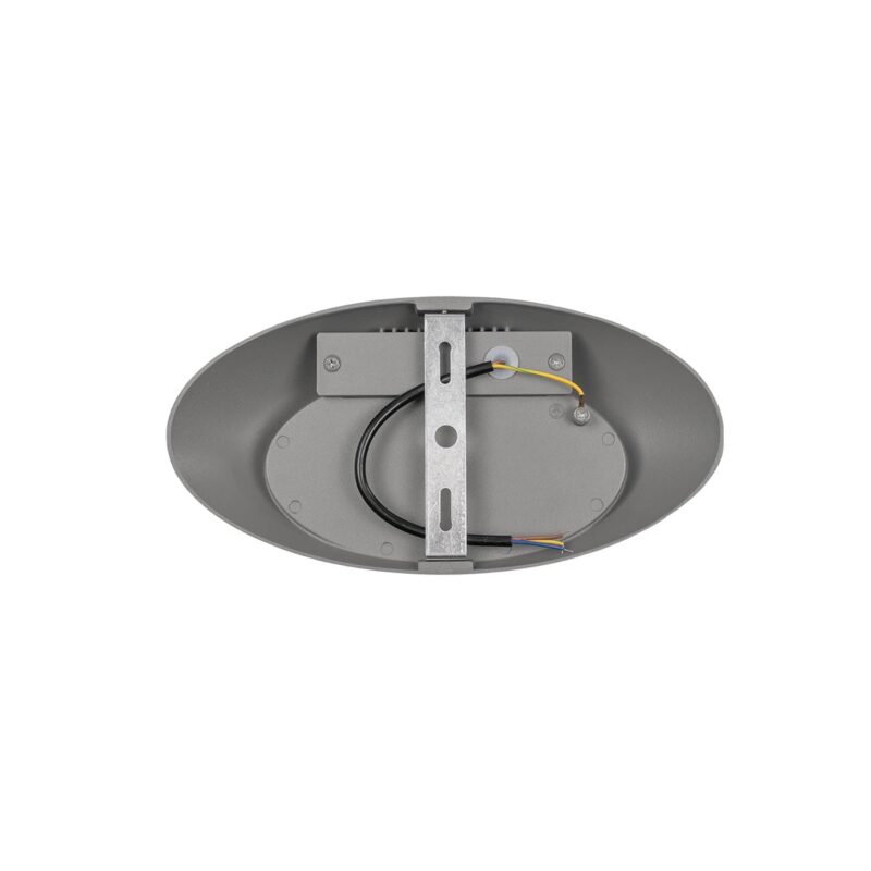 kelvo® STEPART KLV-101-0099 Φωτιστικό Σκαλοπατιού / Διαδρόμου LED 3W 375lm 45° AC 220-240V Αδιάβροχο IP65 Θερμό Λευκό 2700K – Lumileds SMD Chip & TÜV SÜD Driver – Γκρι Ανθρακί Ματ – Μ26 x Π5.5 x Υ13cm – 5 Χρόνια Εγγύηση