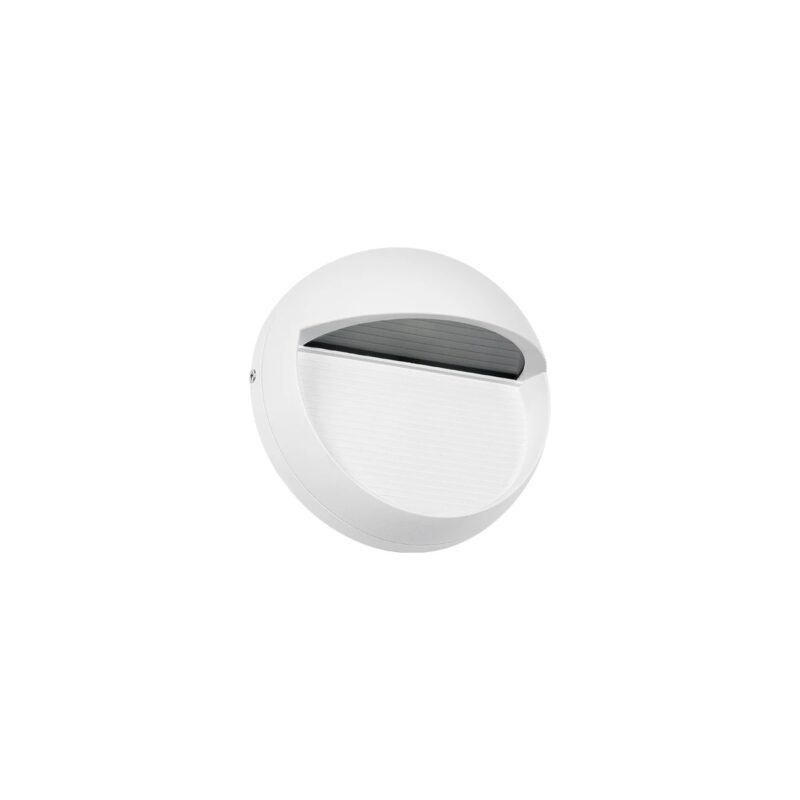 kelvo® STEPART KLV-101-0097 Φωτιστικό Σκαλοπατιού / Διαδρόμου LED 3W 375lm 45° AC 220-240V Αδιάβροχο IP65 Θερμό Λευκό 2700K – Lumileds SMD Chip & TÜV SÜD Driver – Λευκό Ματ – Μ16 x Π8 x Υ16cm – 5 Χρόνια Εγγύηση