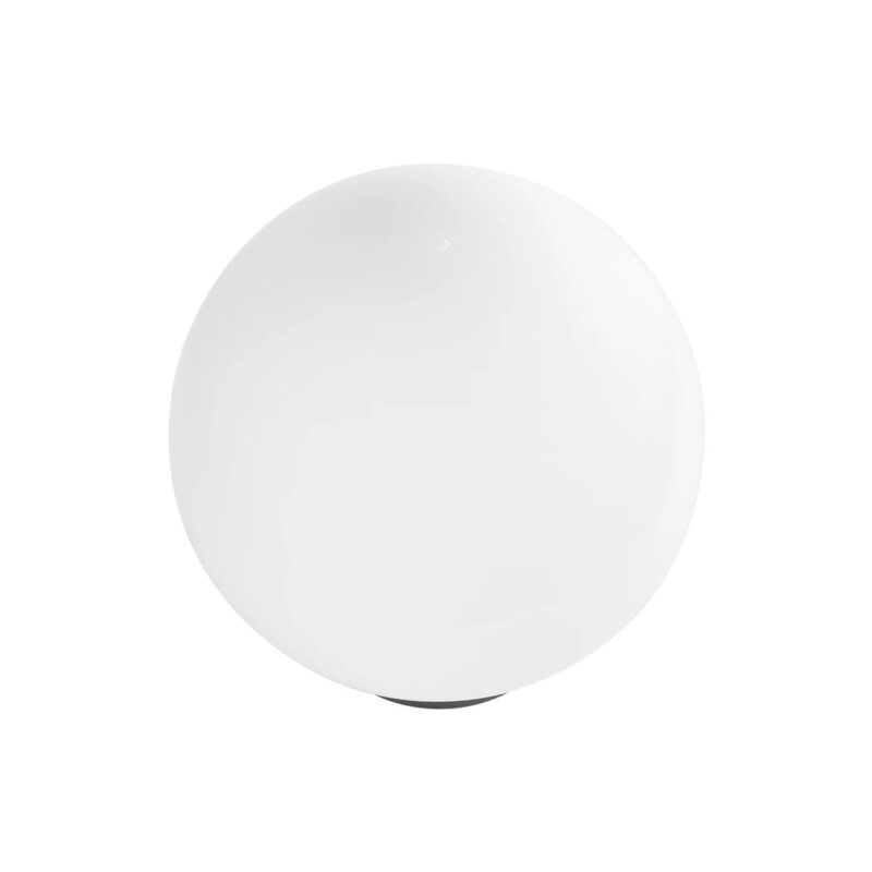GLOBOSTAR® AGROS 61594 Φωτιστικό Κήπου με Ντουί 1 x E27 AC 220-240V Αδιάβροχο IP65 – Λευκό & Μάυρο – Μ20 x Π20 x Υ22cm
