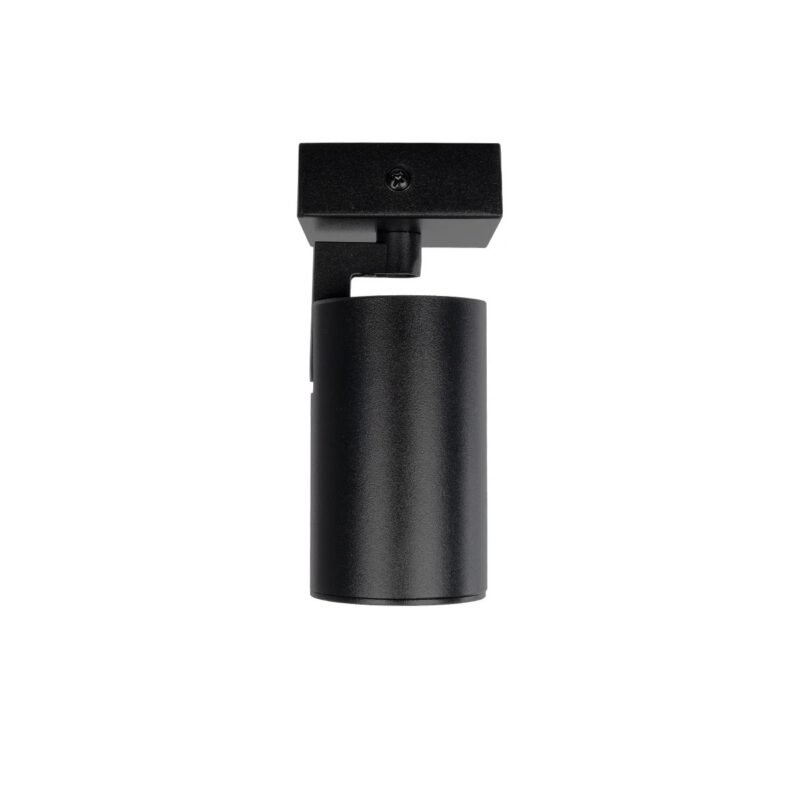 kelvo® SPOTA KLV-101-0134 Κινούμενο Φωτιστικό Σποτ Οροφής για Λάμπα MR16 με Ντουί GU10 AC 220-240V IP20 – Μαύρο Ματ – Μ7 x Π6 x Υ14cm