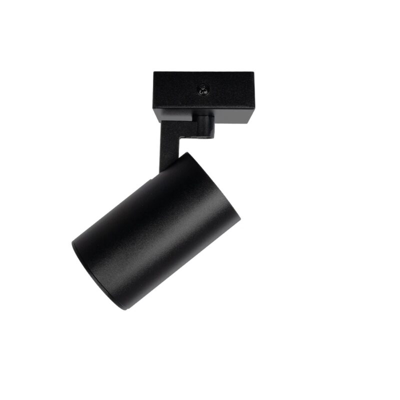 kelvo® SPOTA KLV-101-0134 Κινούμενο Φωτιστικό Σποτ Οροφής για Λάμπα MR16 με Ντουί GU10 AC 220-240V IP20 – Μαύρο Ματ – Μ7 x Π6 x Υ14cm