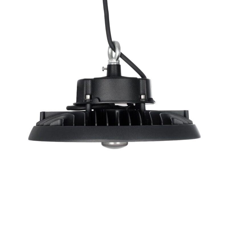 GLOBOSTAR® INDUSTRY 61705 Βιομηχανικό Φωτιστικό Καμπάνα High Bay UFO Τεχνολογίας Smart Group Linkable Control System 2.4Ghz με Αισθητήρα Κίνησης Microwave LED 150W 22500lm SDCM