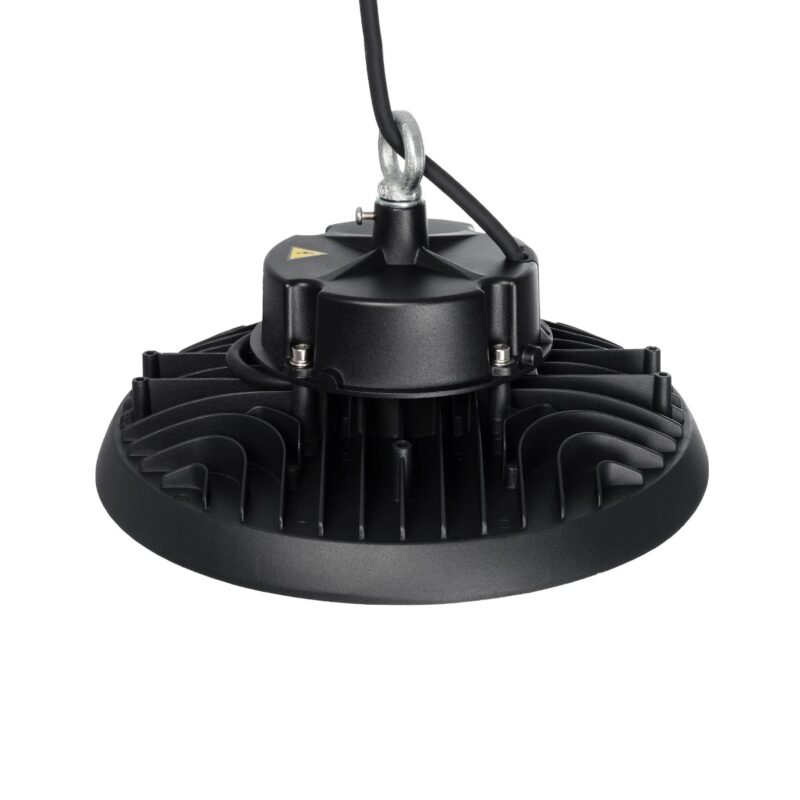 GLOBOSTAR® INDUSTRY 61705 Βιομηχανικό Φωτιστικό Καμπάνα High Bay UFO Τεχνολογίας Smart Group Linkable Control System 2.4Ghz με Αισθητήρα Κίνησης Microwave LED 150W 22500lm SDCM