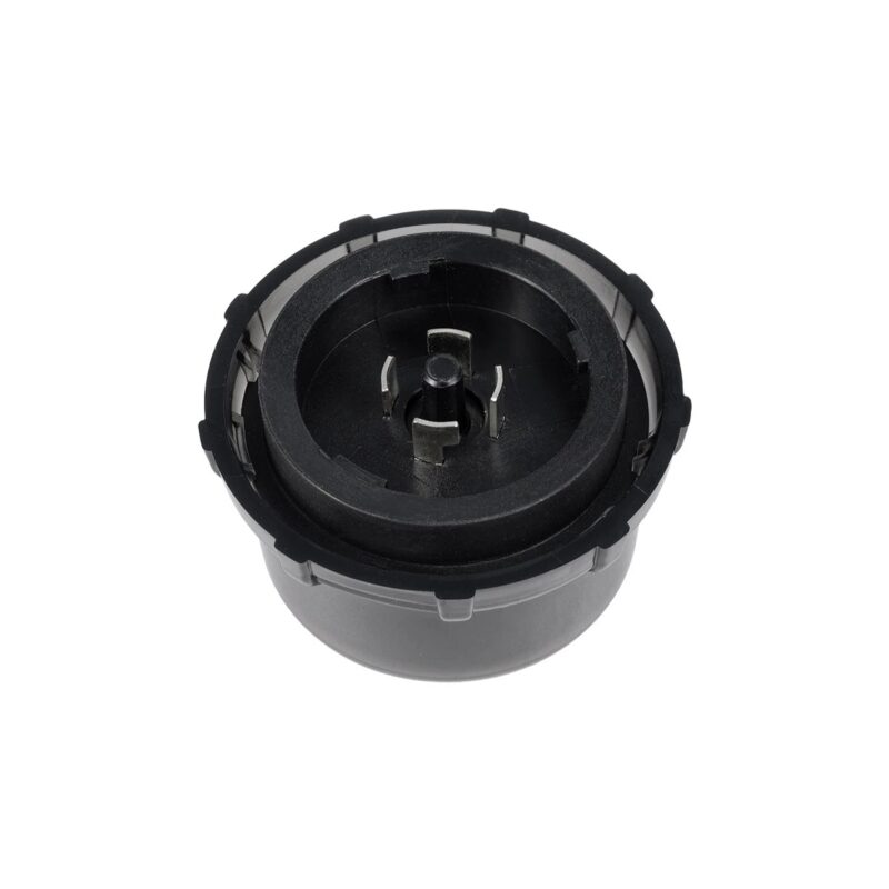 GLOBOSTAR® INDUSTRY-CAP 61707 Κάλυμμα με Zhaga Socket για τα Βιομηχανικά Φωτιστικά Καμπάνες High Bay UFO Τεχνολογίας Smart Group Linkable Control System 2.4Ghz Αδιάβροχο IP65 Μαύρο Πλαστικό ABS – Μ5 x Π5 x Υ3.5cm