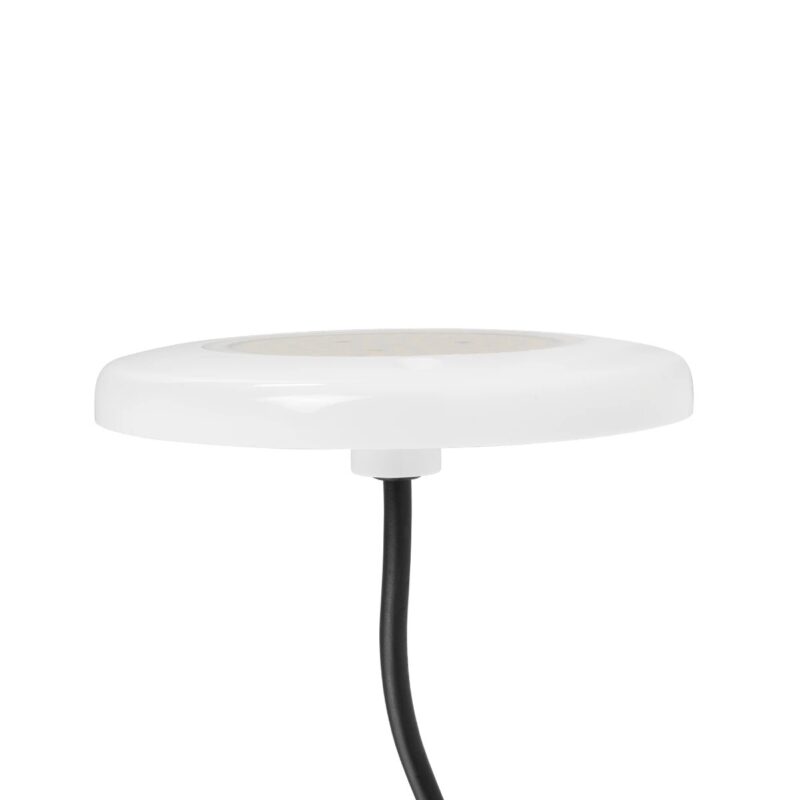 GLOBOSTAR® POOLARTY 61715 Υποβρύχιο Φωτιστικό για Σιντριβάνια/Πισίνες LED 8W 640lm 120° DC 12V Αδιάβροχο IP68 Φυσικό Λευκό 4500K Dimmable – Bridgelux SMD Chip – 1m VDE Rubber Καλώδιο – Μ13 x Π13 x Υ2cm – 3 Χρόνια Εγγύηση