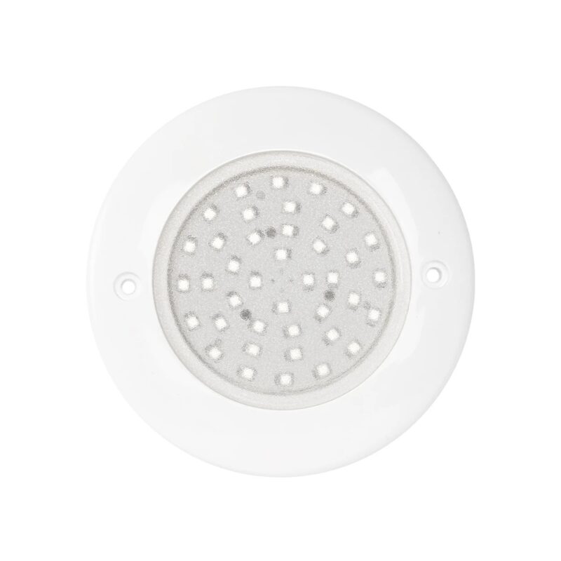 GLOBOSTAR® POOLARTY 61718 Υποβρύχιο Φωτιστικό για Σιντριβάνια/Πισίνες LED 8W 560lm 120° DC 12V Αδιάβροχο IP68 RGB Dimmable – Bridgelux SMD Chip – 1m VDE Rubber Καλώδιο – Μ13 x Π13 x Υ2cm – 3 Χρόνια Εγγύηση