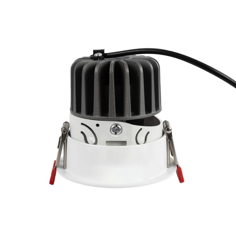 kelvo® ASYMMETRICAL KLV-101-0131 Χωνευτό Φωτιστικό Downlight Σποτ LED 7W 840lm 15°x30° AC 220-240V IP20 Θερμό Λευκό 2700K – Bridgelux COB Chip & TÜV SÜD Driver – Λευκό Ματ – Μ8.3 x Π8.3 x Υ8.2cm / Q7.3cm – 5 Χρόνια Εγγύηση