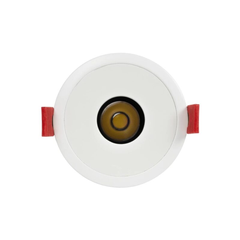 kelvo® PINADO KLV-101-0129 Χωνευτό Φωτιστικό Downlight Σποτ LED 7W 875lm 15° AC 220-240V IP20 Φυσικό Λευκό 4500K – Bridgelux COB Chip & TÜV SÜD Driver – Λευκό Ματ – Μ8.3 x Π8.3 x Υ8.2cm / Q7.3cm – 5 Χρόνια Εγγύηση