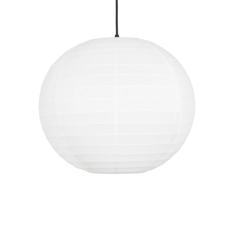 GLOBOSTAR® ROMINA 62004 Μοντέρνο Κρεμαστό Φωτιστικό Οροφής με Ντουί 1 x E27 AC 220-240V IP20 – Λευκό – Μ40 x Π40 x Υ37cm