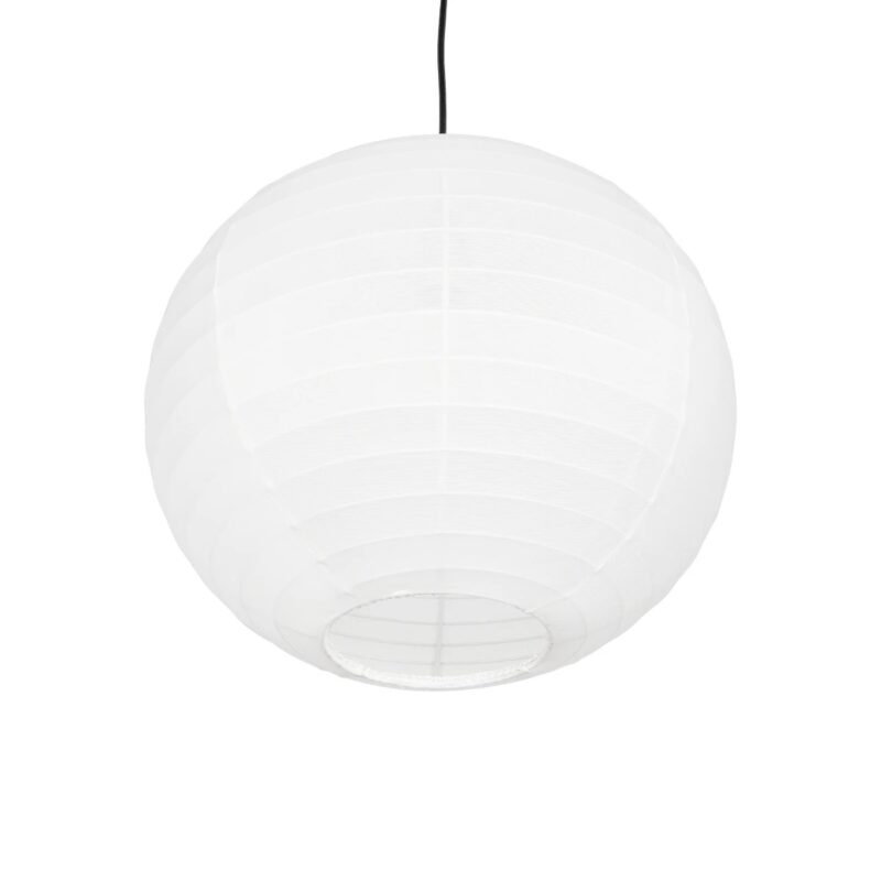 GLOBOSTAR® ROMINA 62004 Μοντέρνο Κρεμαστό Φωτιστικό Οροφής με Ντουί 1 x E27 AC 220-240V IP20 – Λευκό – Μ40 x Π40 x Υ37cm