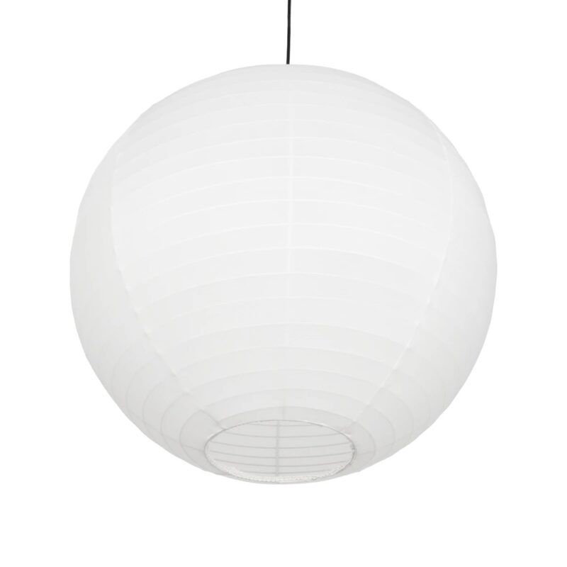 GLOBOSTAR® ROMINA 62005 Μοντέρνο Κρεμαστό Φωτιστικό Οροφής με Ντουί 1 x E27 AC 220-240V IP20 – Λευκό – Μ60 x Π60 x Υ55cm