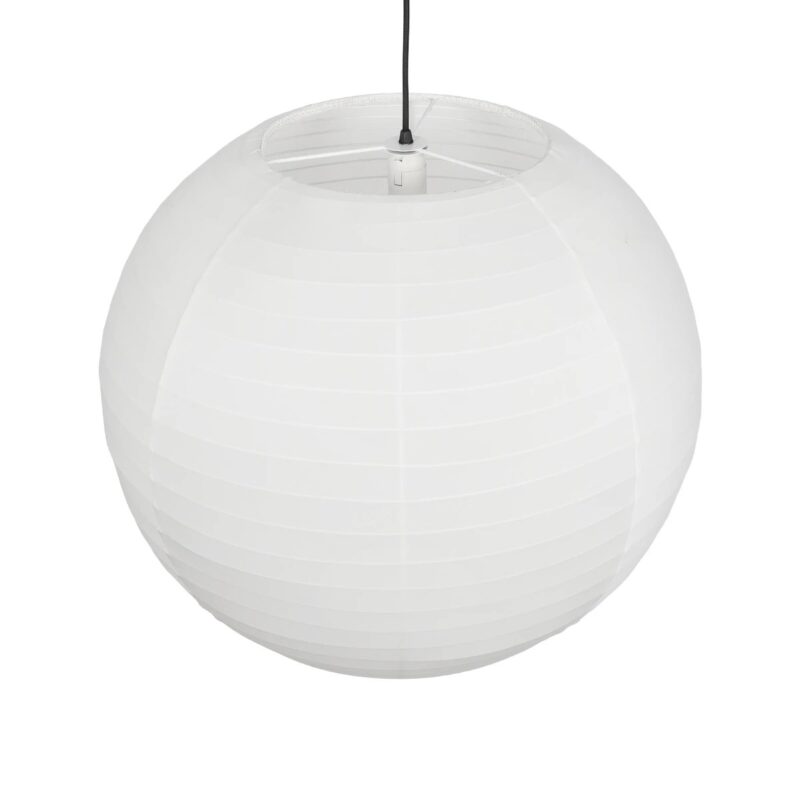 GLOBOSTAR® ROMINA 62005 Μοντέρνο Κρεμαστό Φωτιστικό Οροφής με Ντουί 1 x E27 AC 220-240V IP20 – Λευκό – Μ60 x Π60 x Υ55cm