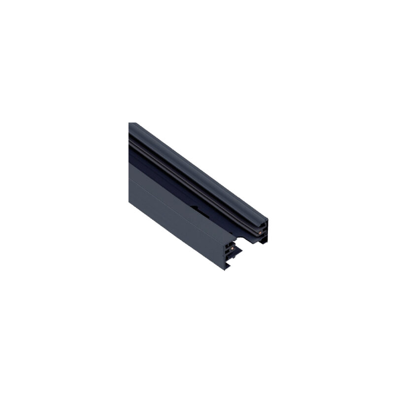 InLight Μονοφασική Ράγα 3m σε μαύρη απόχρωση (TR1-0013-Black)