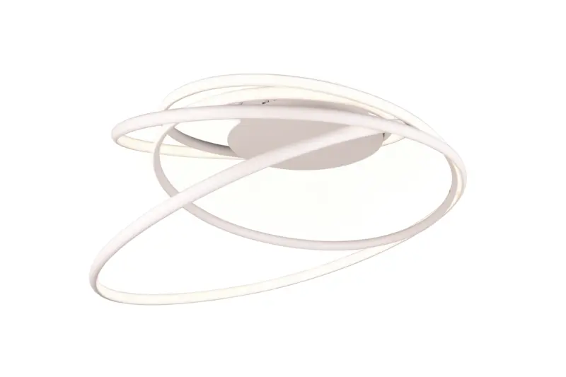 Trio Lighting NALA – 644310131 Φωτιστικό Οροφής LED 57W 6800lm Step Dimmable CCT Λευκό Ματ