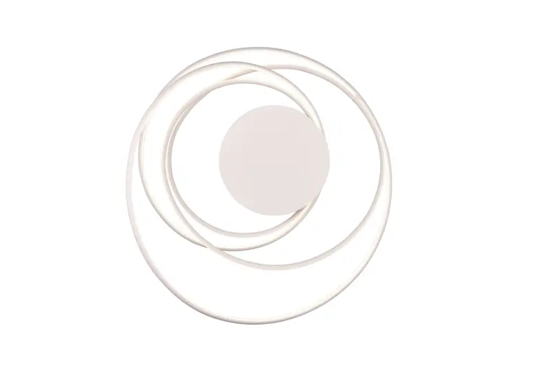 Trio Lighting NALA – 644310131 Φωτιστικό Οροφής LED 57W 6800lm Step Dimmable CCT Λευκό Ματ