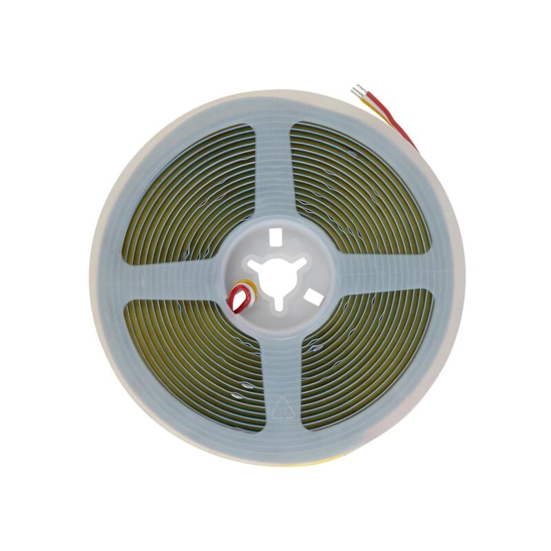 GLOBOSTAR® BEE 70349 Ταινία LED 14W/m 1540lm/m 120° DC 24V IP20 608 x COB Chip/m Ρυθμιζόμενο Λευκό CCT από 2700K έως 6000K Dimmable – Sanan COB Chip – Μ500 x Π1 x Υ0.2cm – Ρολό 5 Μέτρων – 5 Χρόνια Εγγύηση