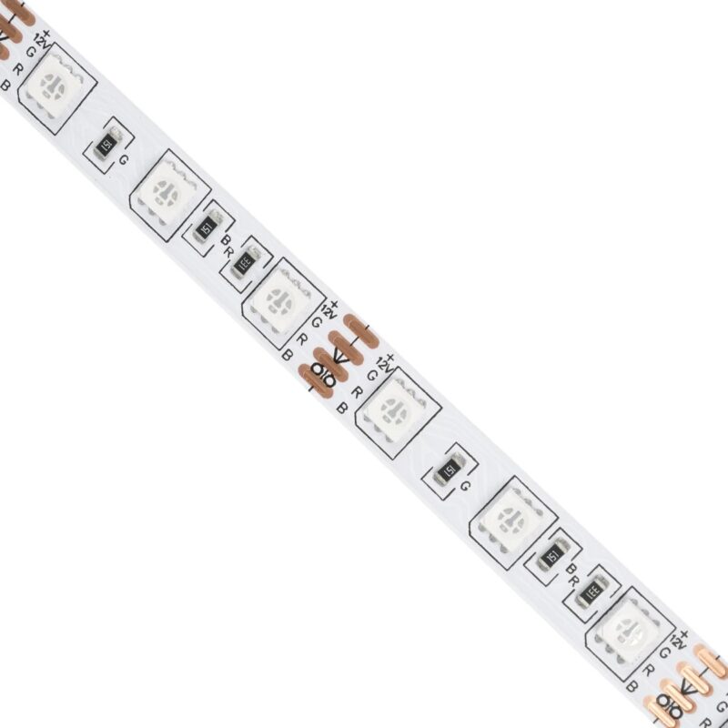 GLOBOSTAR® CHROMAWAVE 70411 Σετ Ταινίας με IR Ασύρματο Χειριστήριο & Τροφοδοτικό LED 36W 2160lm 120° AC 220-240V IP20 150 x SMD5050 Chip Πολύχρωμο RGB Dimmable – Sanan SMD Chip – Μ500 x Π1 x Υ0.2cm – Ρολό 5 Μέτρων – 2 Χρόνια Εγγύηση