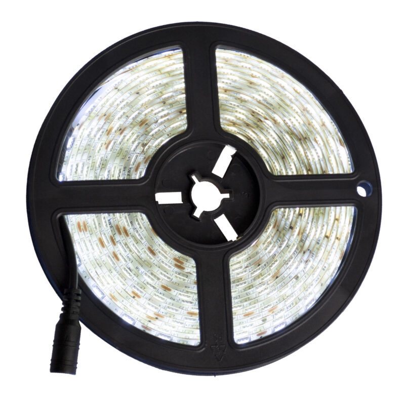 GLOBOSTAR® BRIGHTKIT 70414 Σετ Ταινίας με RF Ασύρματο Χειριστήριο & Τροφοδοτικό LED 72W 7920lm 120° AC 220-240V Αδιάβροχο IP65 300 x SMD5050 Chip Ψυχρό Λευκό 6000K Dimmable – Sanan SMD Chip – Μ500 x Π1 x Υ0.3cm – Ρολό 5 Μέτρων – 2 Χρόνια Εγγύηση