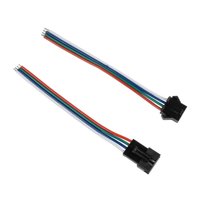 GLOBOSTAR® STRIPCON 70627 Ταχυσύνδεσμος για Ψηφιακή Ταινία LED 4 Pin IP20 – Πολύχρωμο – Μ10 x Π0.9 x Υ1.3cm