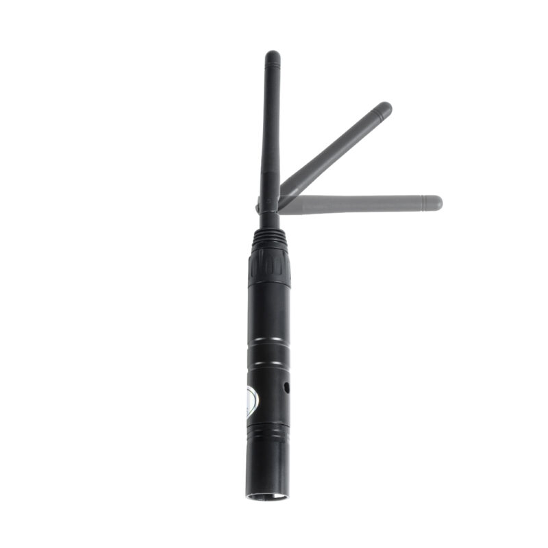 GLOBOSTAR® SKYDANCE-DM-WT 71577 DMX512 Ασύρματος Πομπός RF 2.4Ghz ISM GFSK 20dBm 400m Αρσενικό XLR3 DC 5V IP20 – Μ1.9 x Π1.9 x Υ22cm – 5 Χρόνια Εγγύηση