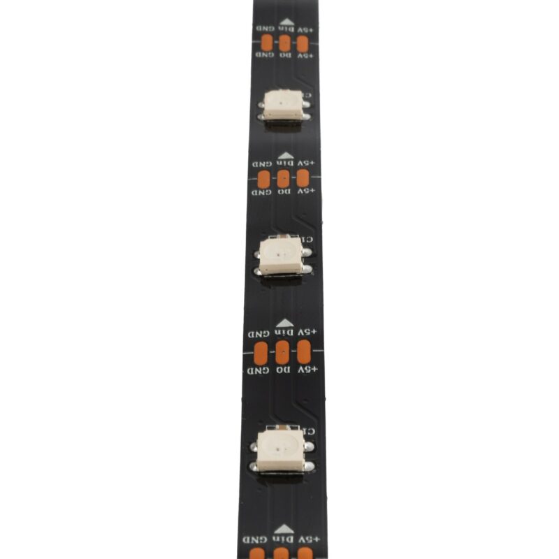 GLOBOSTAR® DIGISTRIP 90757 Σετ Ψηφιακής Pixel Addressable Ταινίας με IR Ασύρματο Χειριστήριο LED 36W 2160lm 120° DC 5V με USB 2.0 IP20 150 x SMD5050 Chip 150 x Pixel Πολύχρωμο RGB Dimmable SPI/TTL Protocol – Sanan SMD Chip – Μ500 x Π1 x Υ0.2cm – Ρολό 5 Μέτρων – 2 Χρόνια Εγγύηση