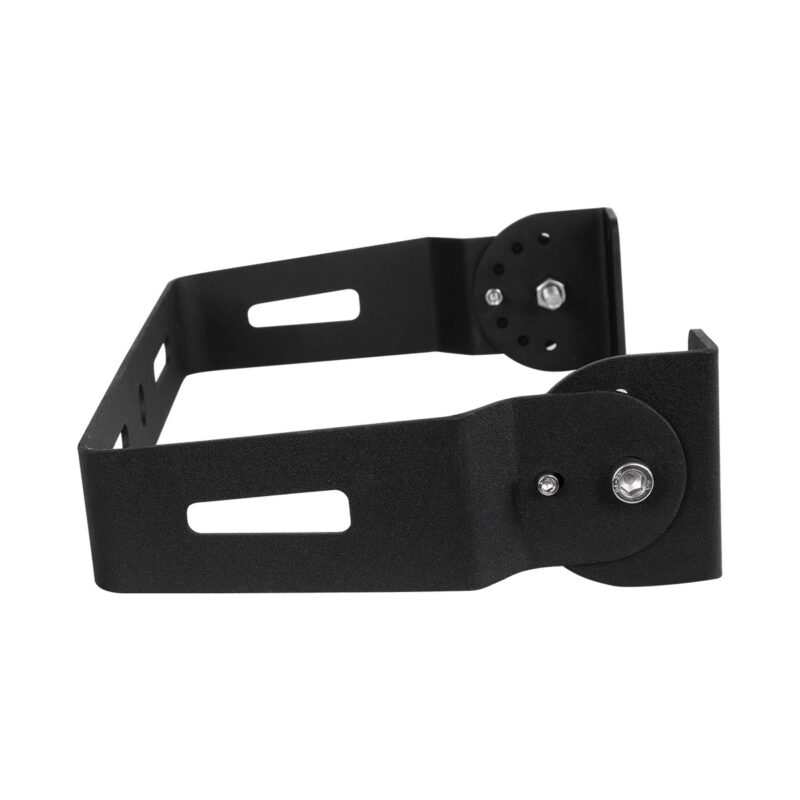 GloboStar® INDUSTRY 61507 Περιστρεφόμενη Βάση Στήριξης για Επαγγελματική Καμπάνα UFO High Bay – Μαύρο – Μ26 x Π5.5 x Υ14cm