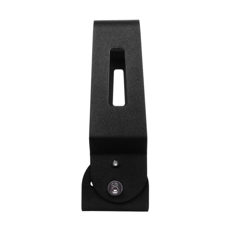 GloboStar® INDUSTRY 61508 Περιστρεφόμενη Βάση Στήριξης για Επαγγελματική Καμπάνα UFO High Bay – Μαύρο – Μ30 x Π5.5 x Υ15cm
