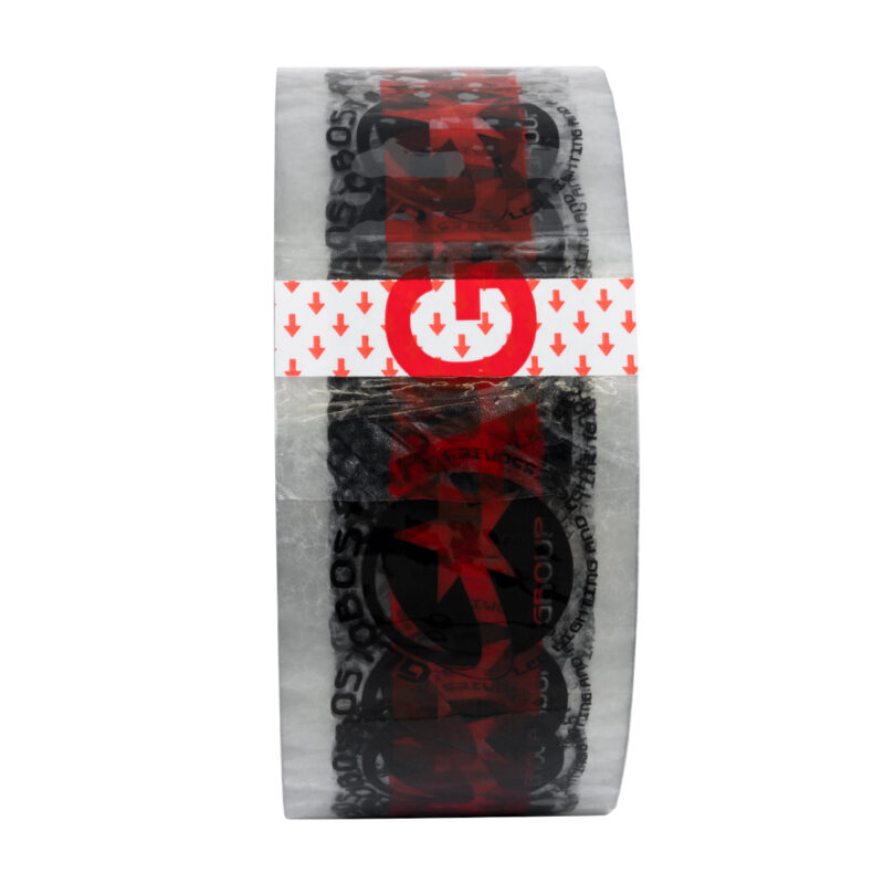 GLOBOSTAR® PACKAGING 79964 Αυτοκόλλητη Ταινία Συσκευασίας Υψηλής Ποιότητας Φάρδους 5.5cm & Μήκους 150 Μέτρων – Διάφανο & Μαύρο – GLOBOSTAR & ΕΥΘΡΑΥΣΤΟ – Μ15000 x Π5.5 x Υ0.01cm