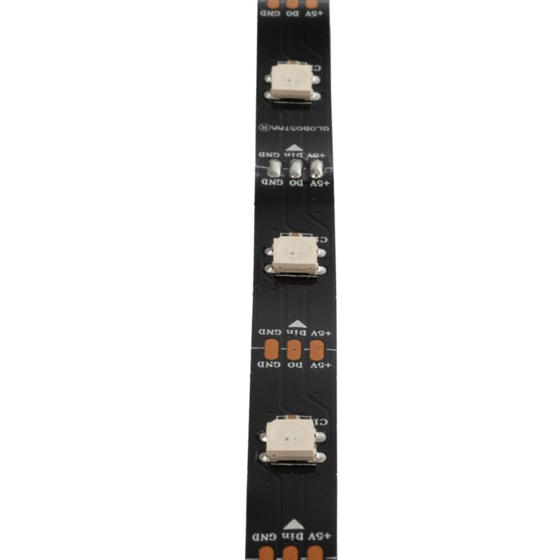 GLOBOSTAR® DIGISTRIP 90758 Σετ Ψηφιακής Pixel Addressable Ταινίας με RF Ασύρματο Χειριστήριο & Λειτουργία μέσω WiFi APP LED 36W/5m 2880lm/5m 120° DC 5V με USB 2.0 IP20 150 x SMD5050 Chip/5m 150 x Pixel/5m Πολύχρωμο RGB Dimmable SPI/TTL Protocol – Sanan SMD Chip – Μ500 x Π1 x Υ0.2cm – Ρολό 5 Μέτρων – 5 Χρόνια Εγγύηση